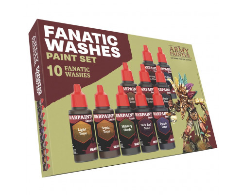 The Army Painter - Warpaints Fanatic: Washes Paint Set