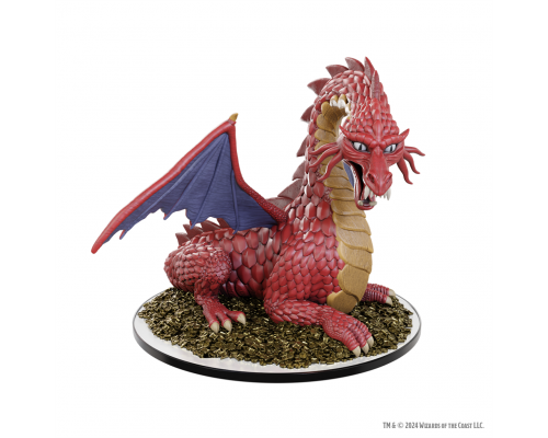 D&D Icons of the Realms: 50th Anniversary - Classic Red Dragon Boxed Miniature (Set 31) - EN