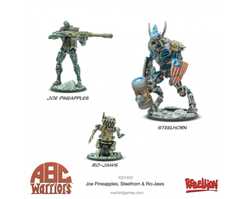 ABC Warriors: Joe Pineapples, Steelhorn & Ro-Jaws - EN