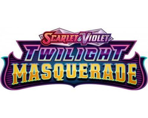 PKM - Scarlet & Violet 6 Twilight Masquerade Sleeved Booster Display (24 Booster) - EN