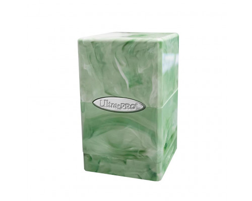 UP - Marble Satin Tower - Lime Green / White