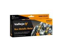 Vallejo - Game Color Non Metallic Metal 8 colors set 18 ml