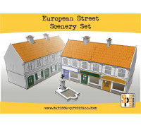 Sarissa Hobby & Terrain - European Street Scenery Set