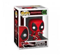 Funko POP! Marvel: Holiday - Deadpool w/ Candy Canes