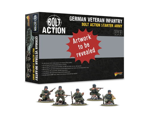 Bolt Action - German Veteran Infantry Starter Army - EN