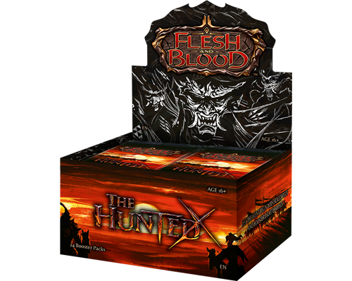 Flesh & Blood TCG - The Hunted Booster Display (24 Packs) - EN