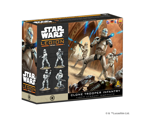 Star Wars: Legion - Clone Troopers Infantry - EN/DE/SP/FR