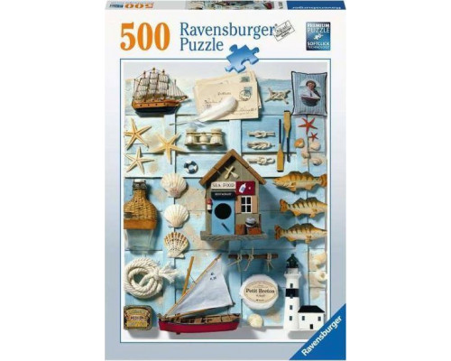 Ravensburger Puzzle 500 elementów Morskie klimaty