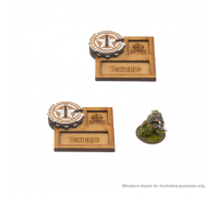 Bolt Action - MDF Vehicle Pin Markers- USA - EN