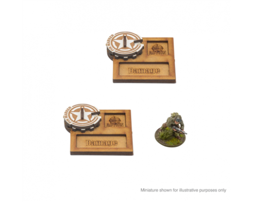 Bolt Action - MDF Vehicle Pin Markers- USA - EN