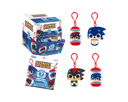 Funko POP! Plush Keychain: Sonic-12pcPDQ(Blind)