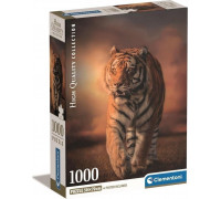 Clementoni CLE puzzle 1000 Compact Tiger 39773