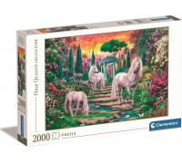 Clementoni CLE puzzle 2000 HQ Classical Garden Unicorns 32575