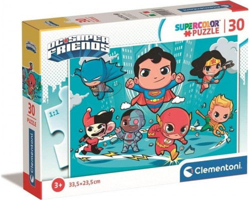 Clementoni CLE puzzle 30 SuperKolor DC ComicsSuperfr.. 20277