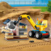 LEGO City™ Construction Trucks and Wrecking Ball Crane (60391)