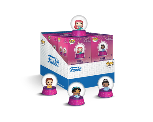 Funko POP! Mini Snow Globes: Disney Princess - 12pc PDQ