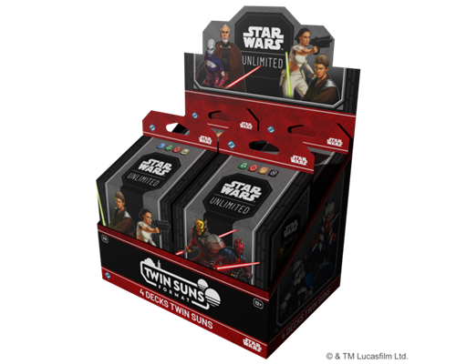 FFG - Star Wars: Unlimited 2026 Twin Suns Deck Display - EN