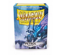 Dragon Shield Standard Sleeves - Matte Petrol (100 Sleeves)