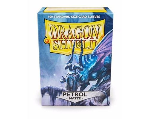 Dragon Shield Standard Sleeves - Matte Petrol (100 Sleeves)