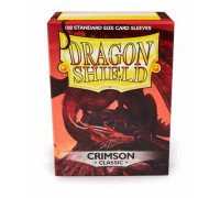 Dragon Shield Standard Sleeves - Crimson (100 Sleeves)