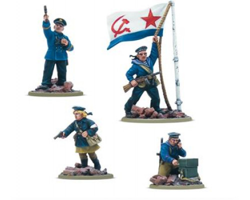 Bolt Action Soviet Naval Brigade HQ