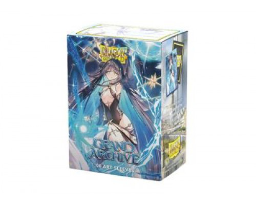 Dragon Shield Grand Archive License Standard Sleeves - Raziel, Archangel of Libra (100 Sleeves)