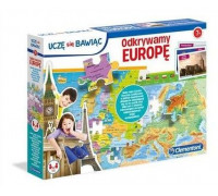 Clementoni Puzzle edukacyjne - Odkrywamy Europę. Uczę się bawiąc (50020)