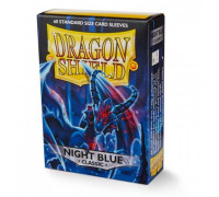 Dragon Shield Standard Sleeves - Night Blue Xao (60 Sleeves)