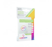 Gamegenic - MATTE Standard American-Sized Boardgame Sleeves 59 x 91 mm - Clear (50 Sleeves)