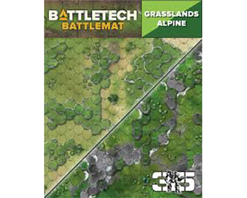 BattleTech Battle Mat Grasslands Alpine