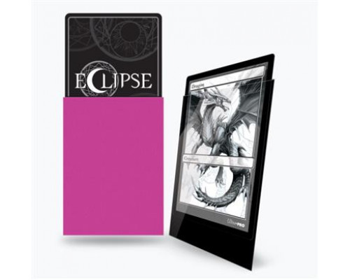 UP - Standard Sleeves - Gloss Eclipse - Hot Pink (100 Sleeves)