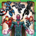Ravensburger Puzzle 3x49 elementów - Avengers
