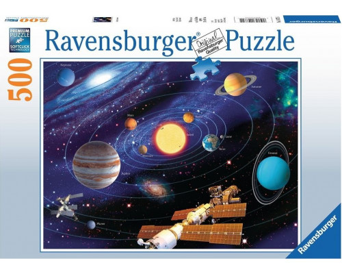 Ravensburger Puzzle 500 elementów Układ słoneczny