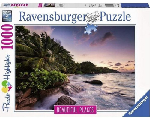 Ravensburger Puzzle 1000 Wyspa Praslin Seszele