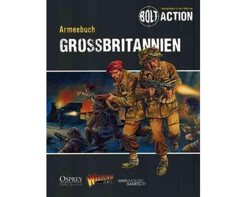 Bolt Action 2nd Edition - Armeebuch Großbritannien - DE