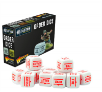 Bolt Action - Bolt Action Orders Dice White