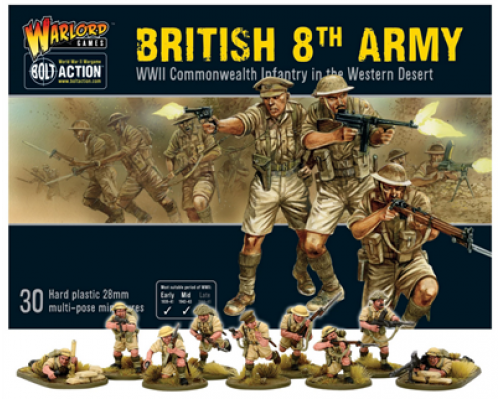 Bolt Action - 8th Army Infantry - EN