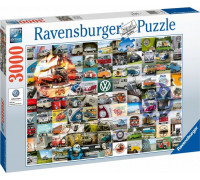 Ravensburger Puzzle 3000 elementów 99 Momentów Kampera VW