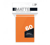 UP - Small Sleeves - Pro-Matte - Orange (60 Sleeves)