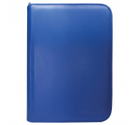 UP - Vivid 4-Pocket Zippered PRO-Binder: Blue