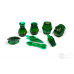 PolyHero Rogue 8 Dice Set Emerald Emissary