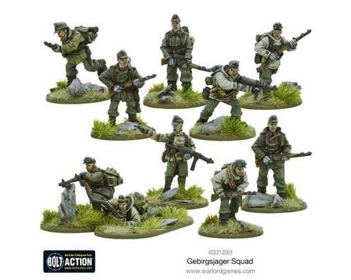 Bolt Action - Gebirgsjager squad - EN