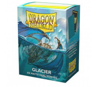 Dragon Shield Standard Matte Dual Sleeves - Glacier Miniom (100 Sleeves)