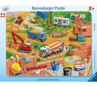 Ravensburger Puzzle 12 Co tu pasuje? Plac budowy