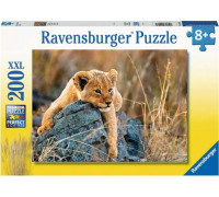 Ravensburger Puzzle 200 Mały lew XXL