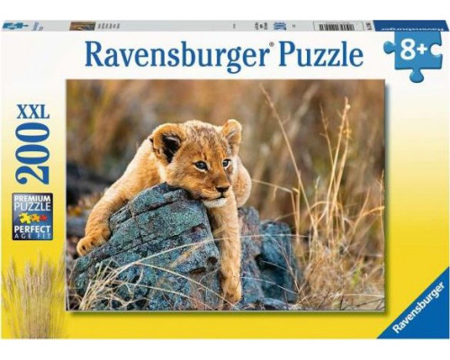 Ravensburger Puzzle 200 Mały lew XXL