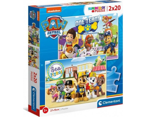 Clementoni Puzzle 2x20el Psi Patrol (24779)