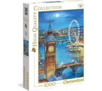 Clementoni Clementoni Puzzle 1000el Płatki śniegu na Big Ben 39319