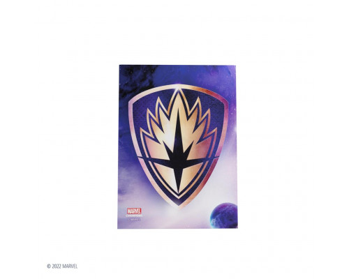 Gamegenic - Marvel Champions FINE ART Sleeves – Guardians of the Galaxy Logo (51 Sleeves)