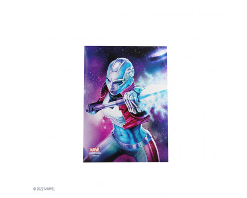 Gamegenic - Marvel Champions FINE ART Sleeves – Nebula (51 Sleeves)
